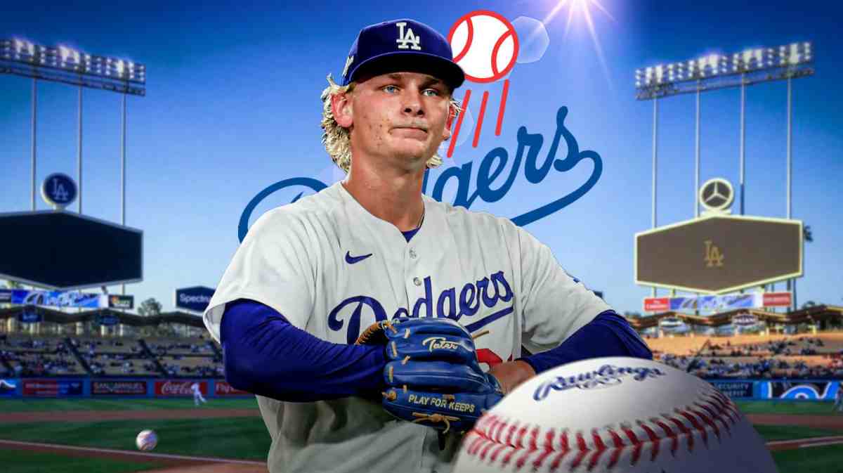 Dodgers' Emmet Sheehan reacts to injury during 2024 MLB season