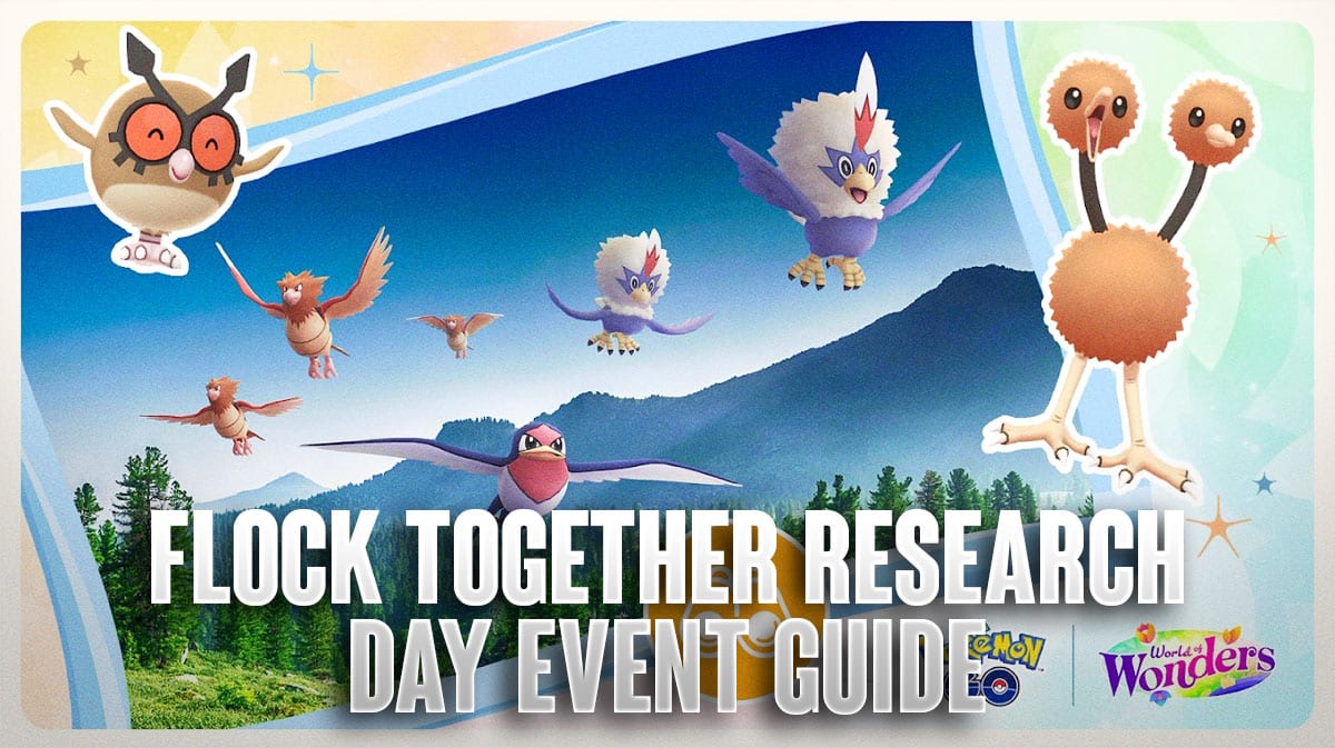 Руководство по мероприятию «День исследований Flock Together» в Pokemon GO