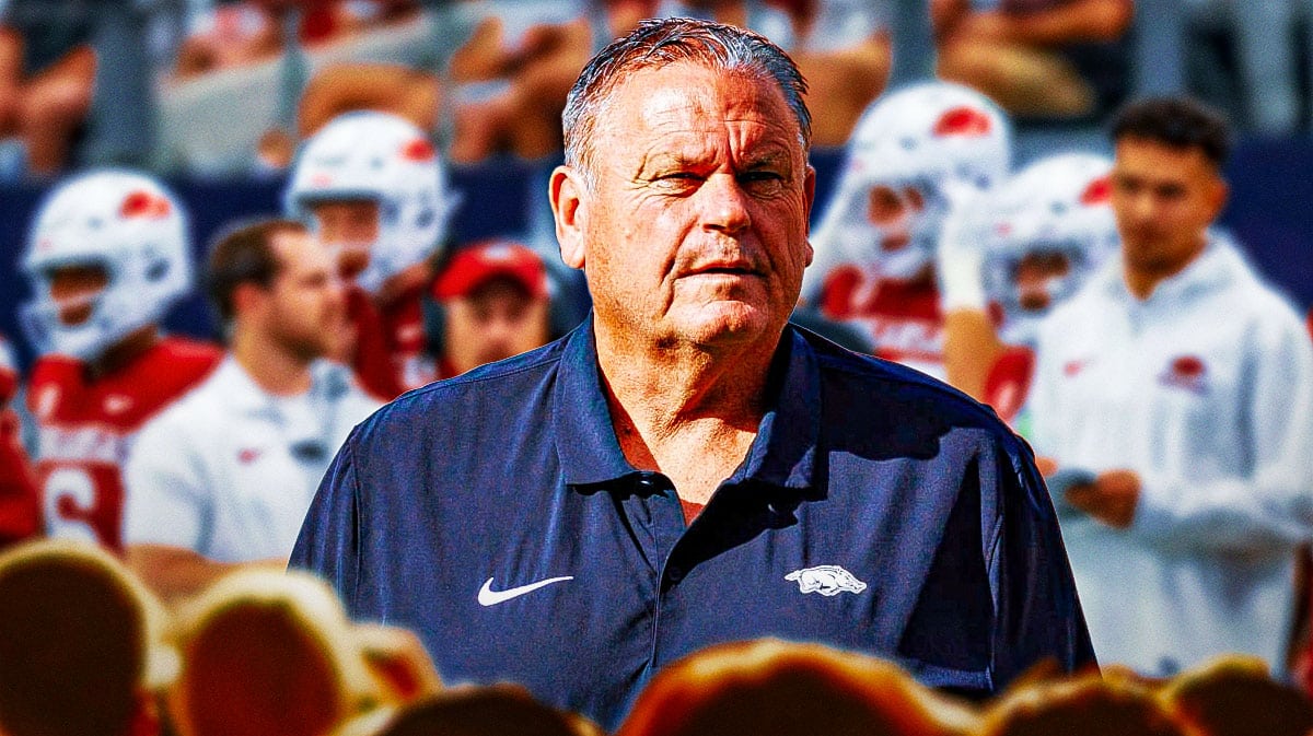 Arkansas football coach