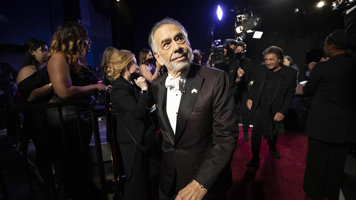 Francis Ford Coppola at the Oscars in 2022.