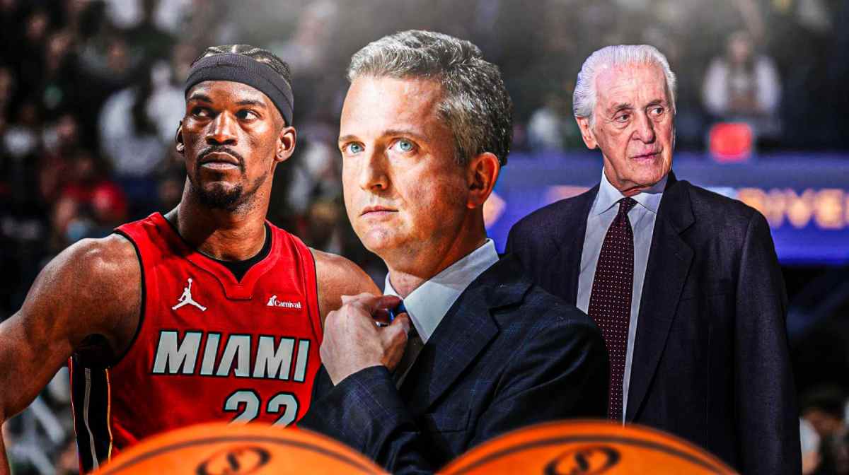 Heat's Jimmy Butler gets Pat Riley warning from Bill Simmons amid trade ...