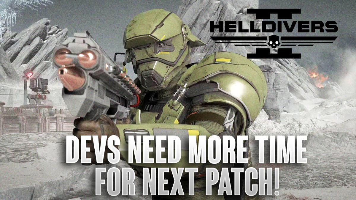 Helldivers 2 Arrowhead Game Studios Devs 'Need More Time' For Next Weapon Balancing Patch