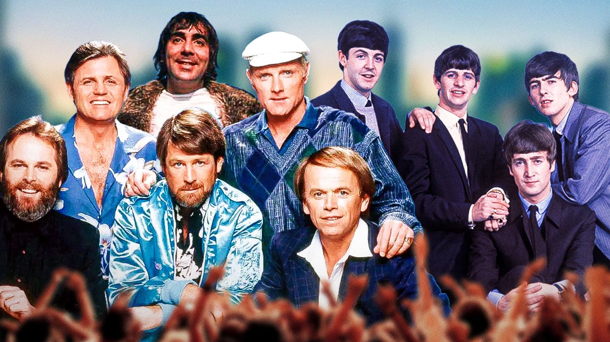 The Beatles, The Beach Boys, and Keith Moon.