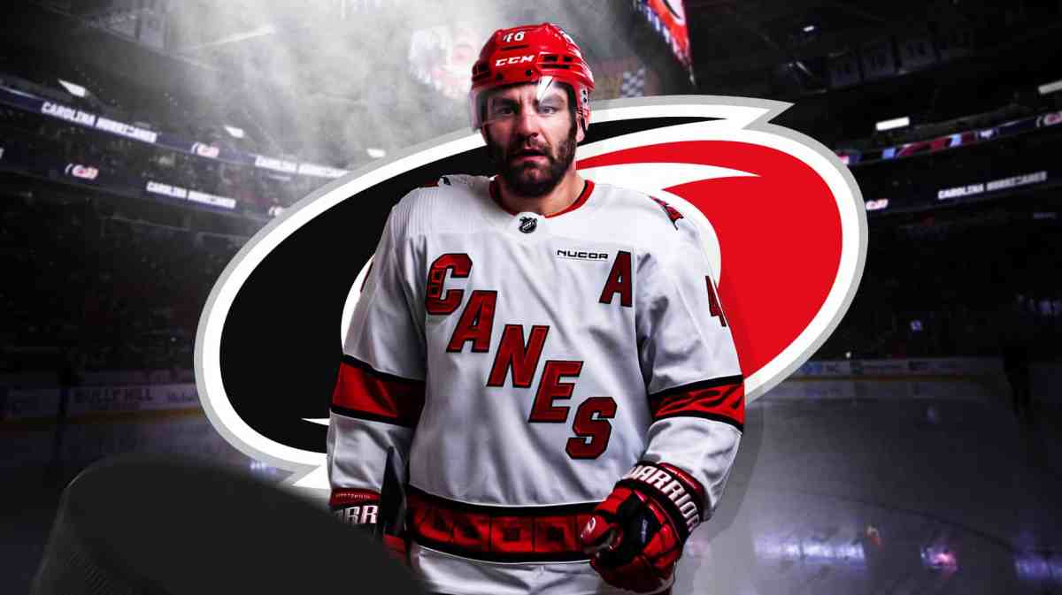 Jordan Martinook talking the Hurricanes beating the Rangers in the Stanley Cup Playoffs.