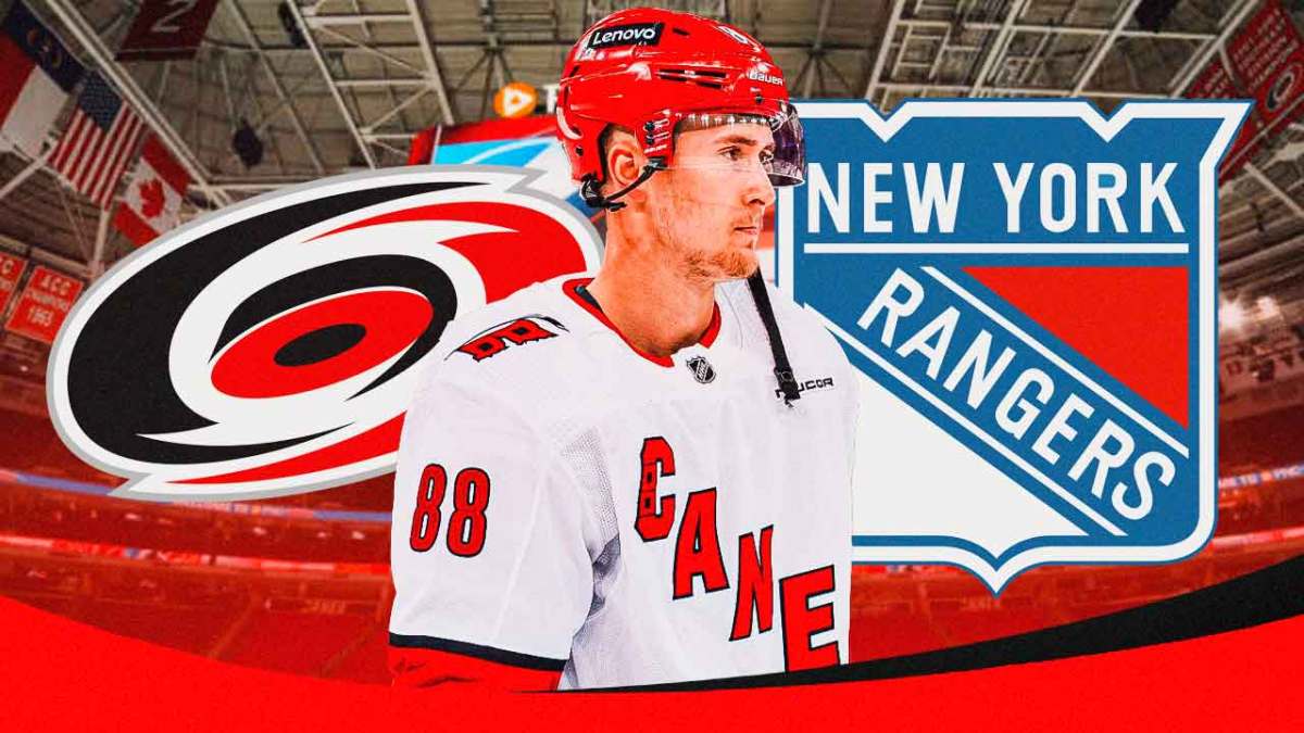 Martin Necas confident in the Hurricanes in their Stanley Cup Playoffs series with the Rangers.