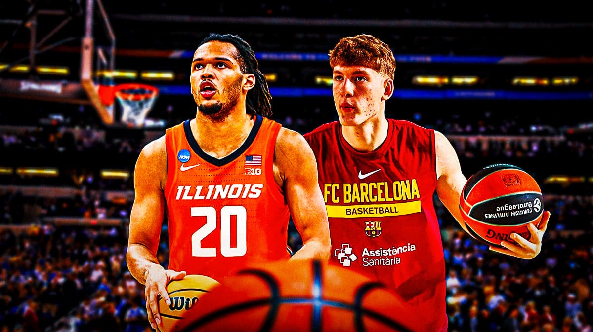 Illinois basketball star Kasparas Jakucionis has the Big Ten team's fans buzzing.