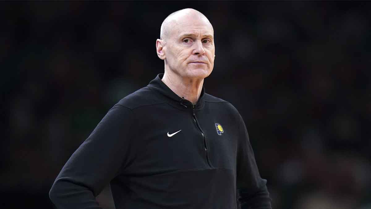 May 23, 2024; Boston, Massachusetts, USA; Indiana Pacers head coach Rick Carlisle watches from the sideline as they take on the Boston Celtics during game two of the eastern conference finals for the 2024 NBA playoffs at TD Garden. Mandatory Credit: David Butler II-USA TODAY Sports