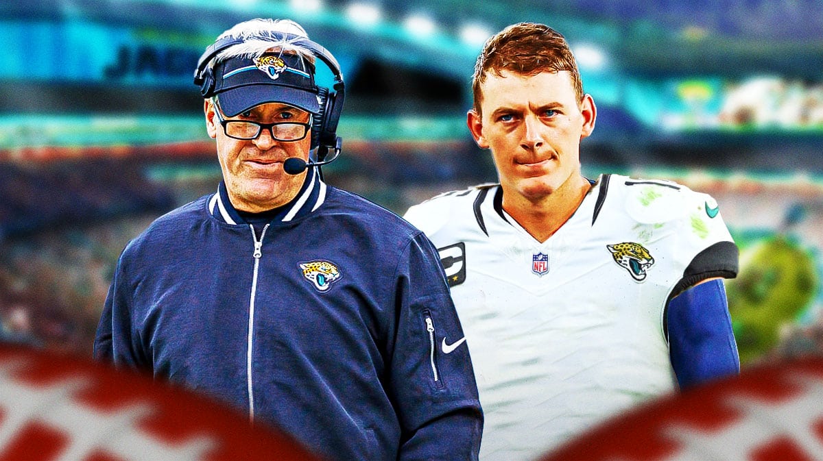 Doug Pederson and Mac Jones