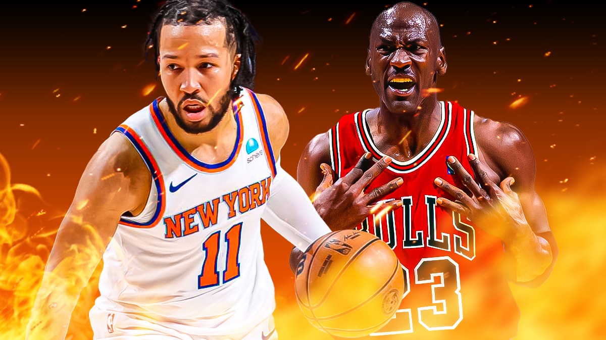 Jalen Brunson Knicks 76ers NBA Playoffs Michael Jordan