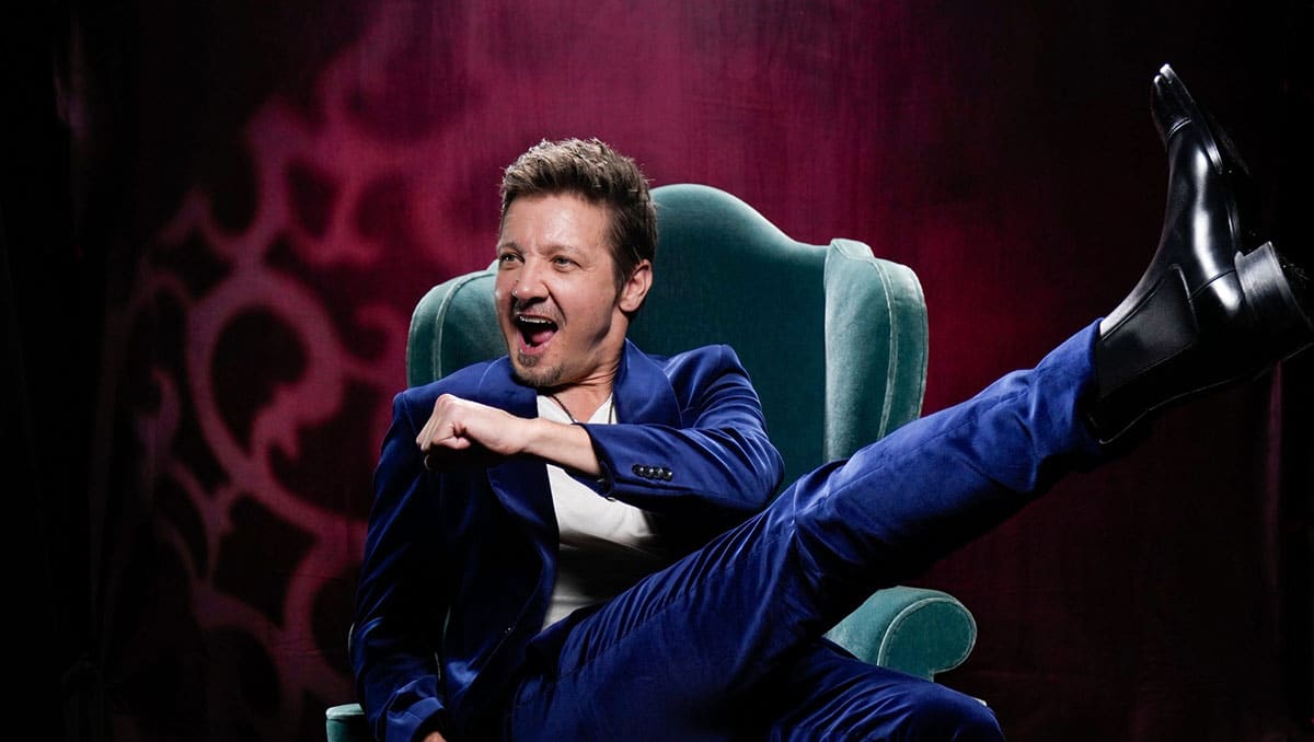 Jeremy Renner at the 2024 People's Choice Awards.