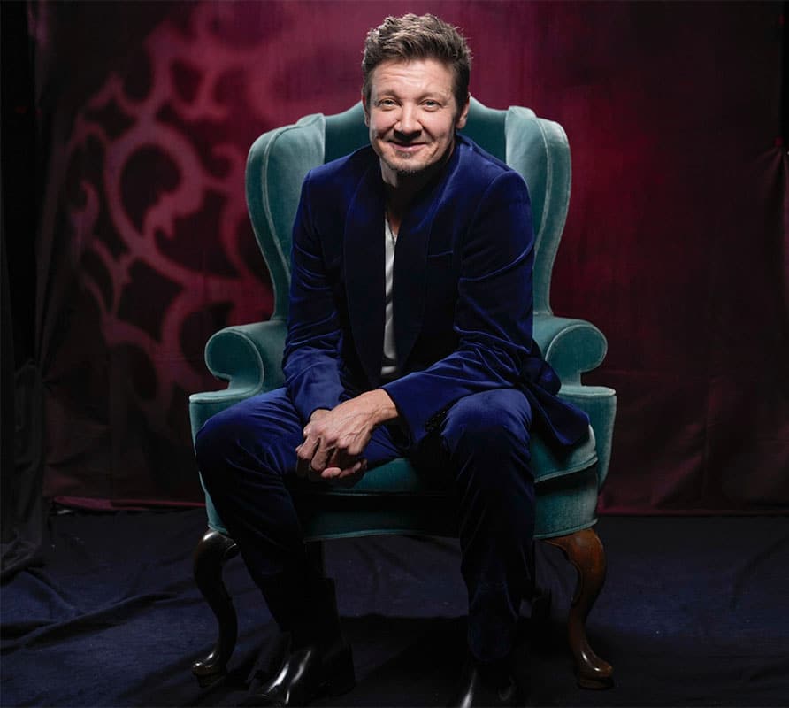 Jeremy Renner photographed for USA Today.