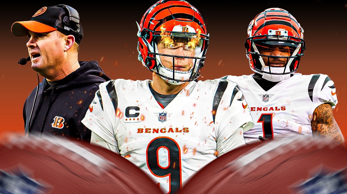 Zac Taylor and Joe Burrow Bengals amid NFL Week 1 matchup vs Patriots