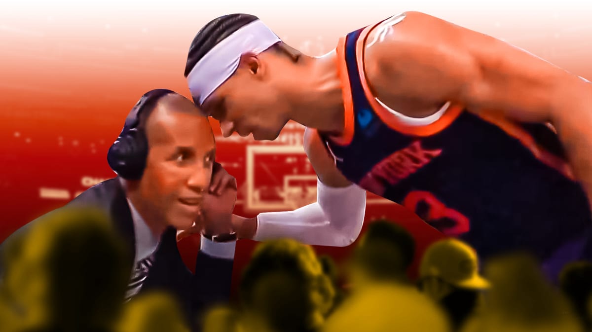 Knicks Josh Hart Reggie Miller chant MSG Pacers