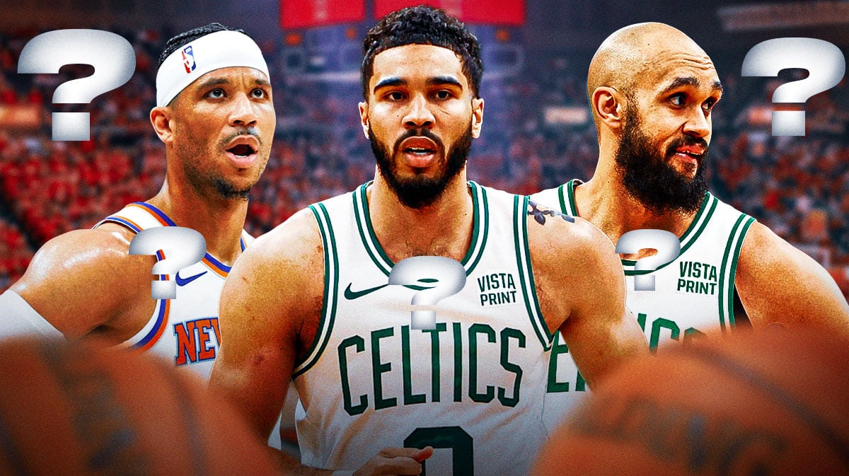 Josh Hart, Jayson Tatum, Derrick White, Celtics, Knicks