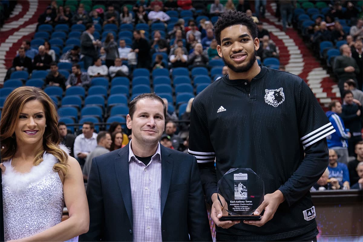 karl-anthony towns rookie of the year