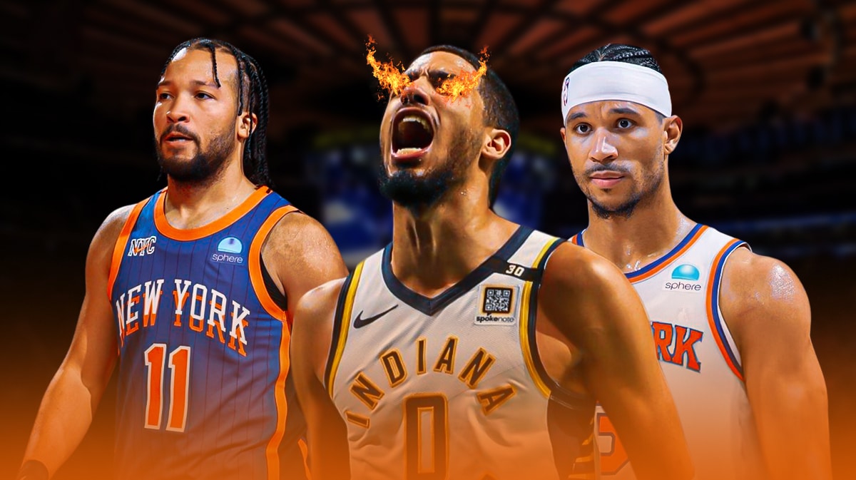 Pacers NBA Playoffs win over Jalen Brunson Josh Hart Knicks