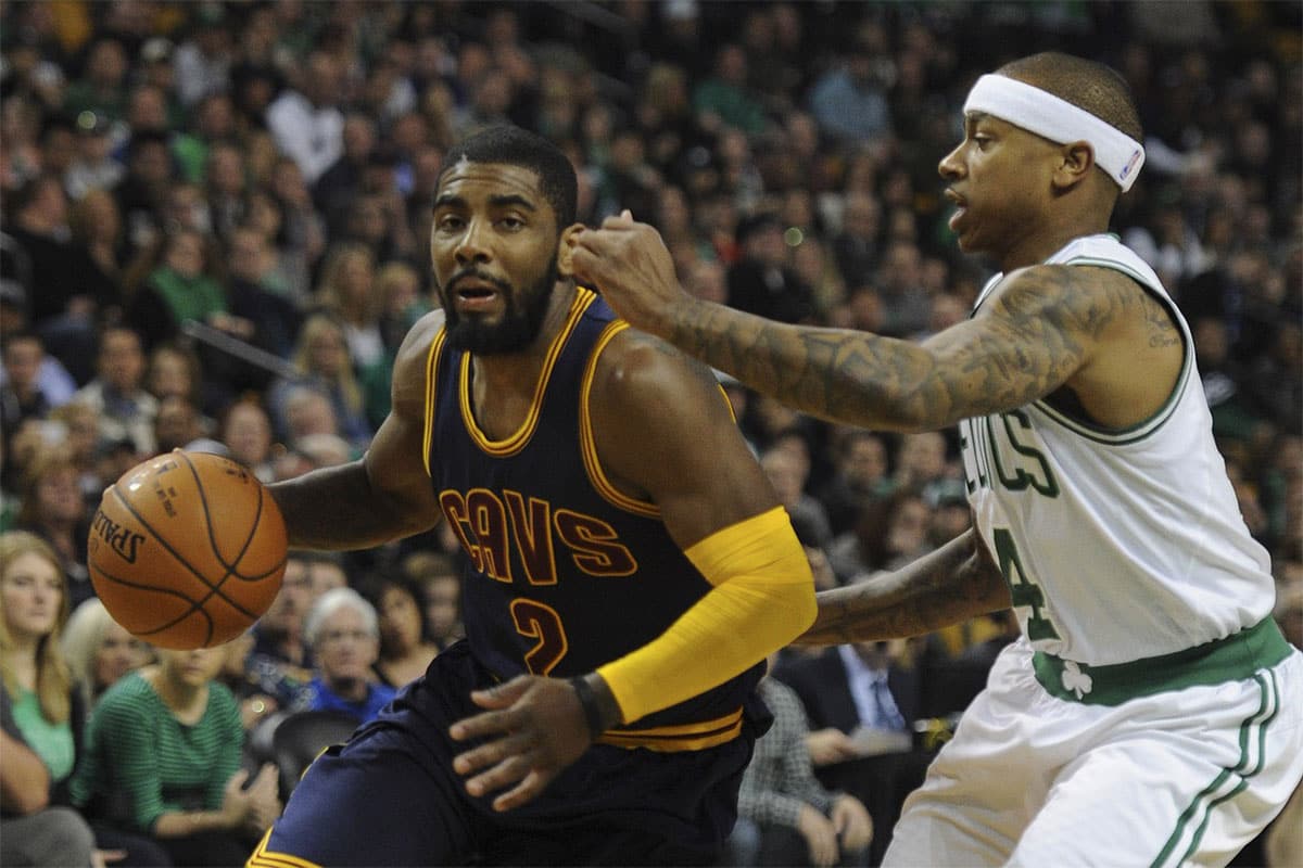 Kyrie Irving starts closeout streak in 2015 first round