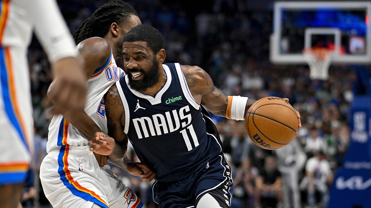 Mavericks Kyrie Irving makes eye opening LeBron James reference while discussing career