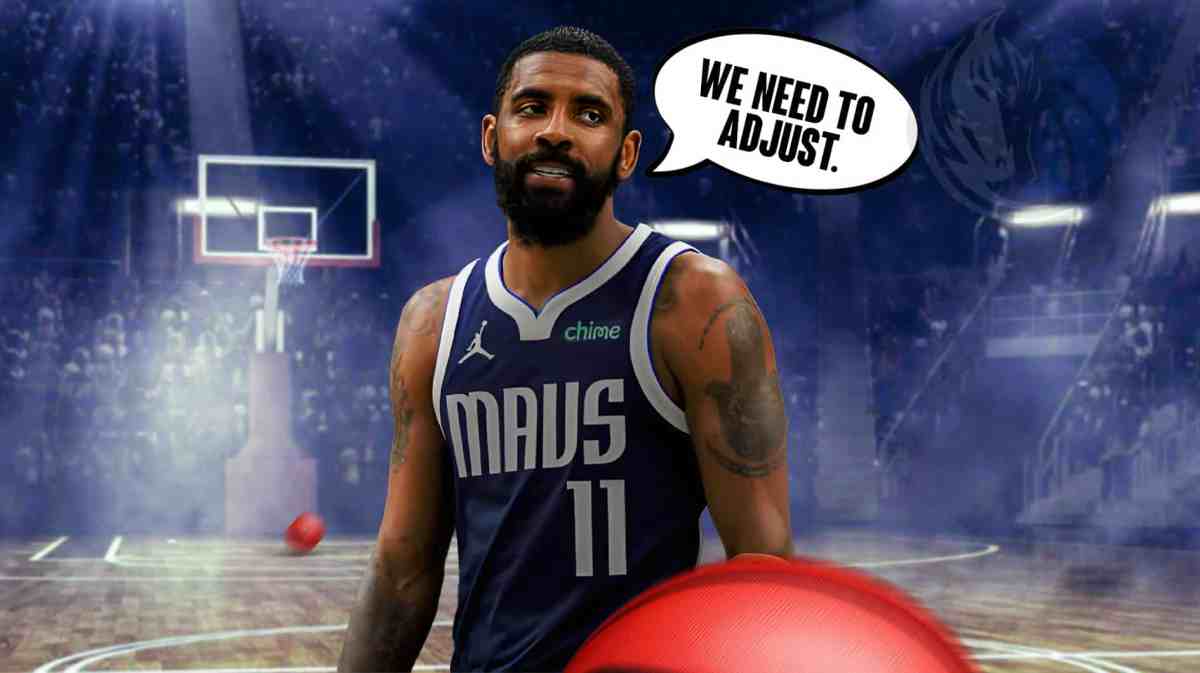 Kyrie Irving says "we need to adjust."