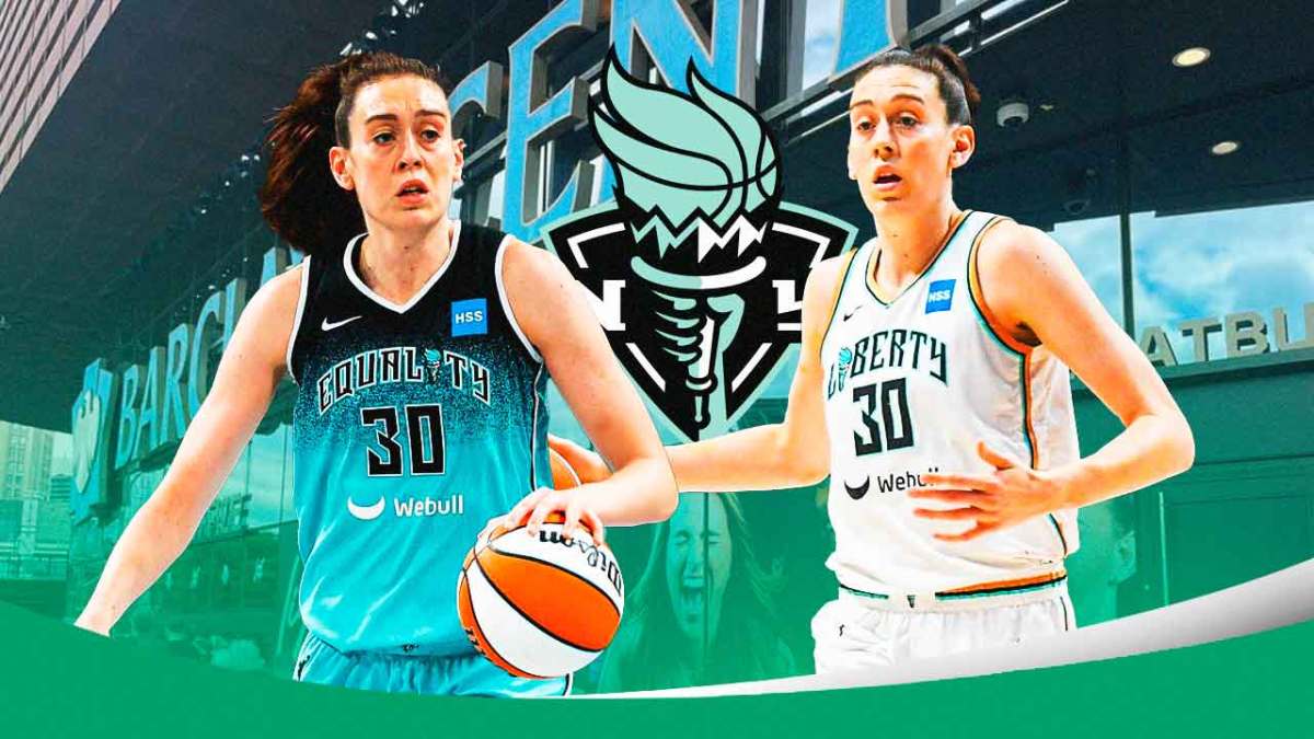 Liberty star Breanna Stewart mirrored