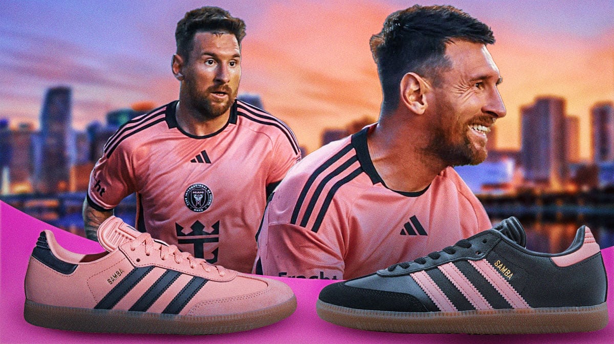 Messi pink shoes deals