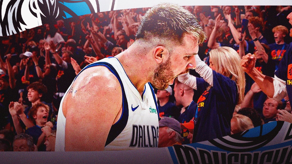 Luka Doncic Mavericks Thunder fans Luka sucks chant