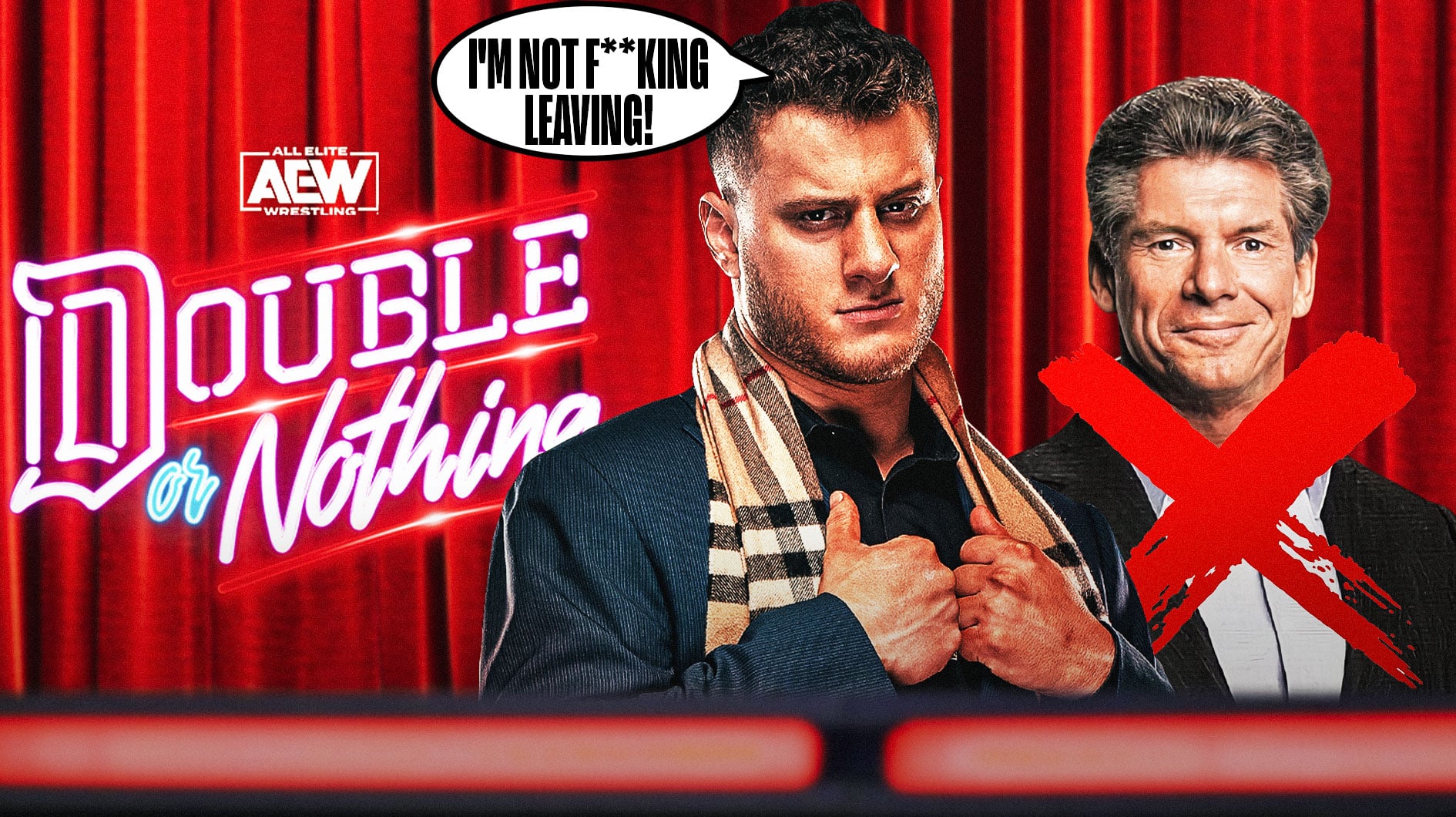 MJF doesn't need Adam Cole, New Japan, or Vince McMahon to get over in ...