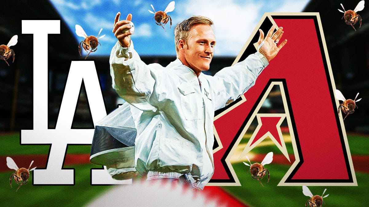 Los Angeles Dodgers Arizona Diamondbacks beekeeper