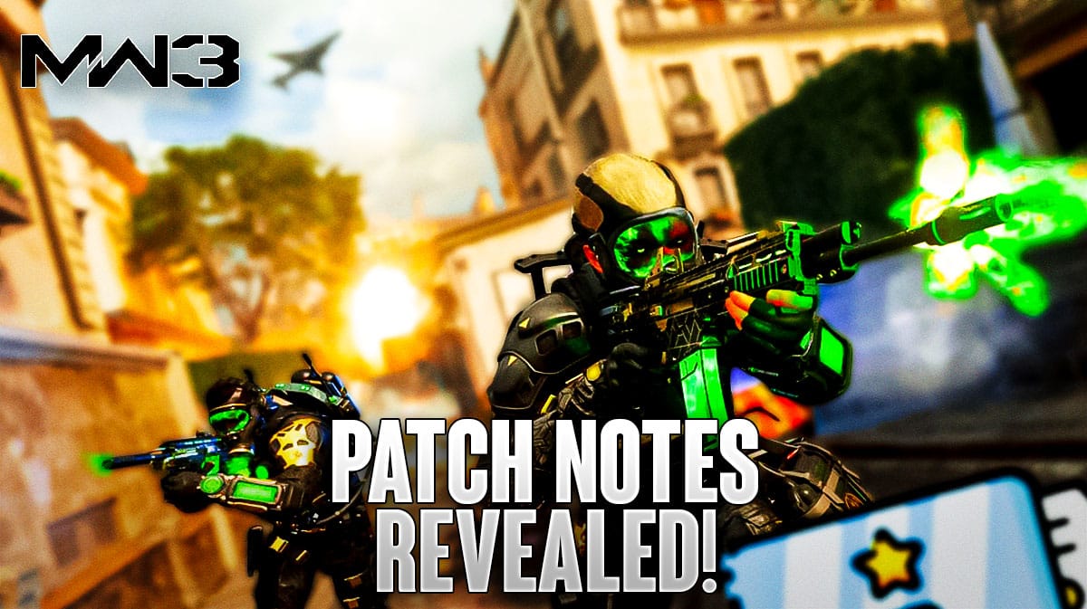 Call Of Duty: Modern Warfare 3 & Warzone Season 4 Patch Notes Revealed