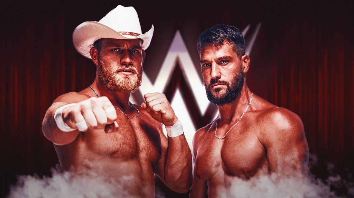 Ross and Marshall Von Erich with the WWE logo as the background.