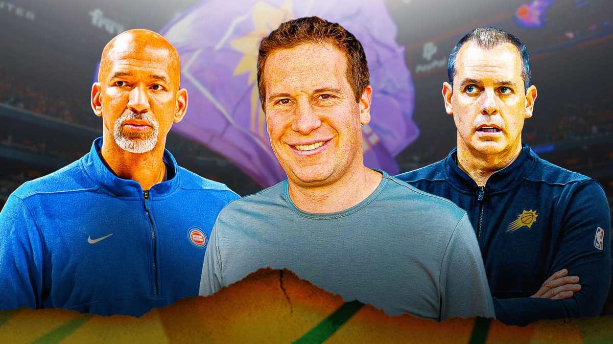 Matt Ishbia Suns with Monty Williams and Frank Vogel after NBA Playoffs exit