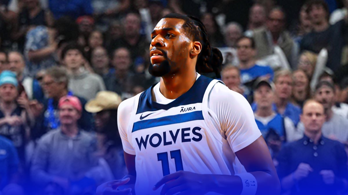 Mavericks Timberwolves Dereck Lively II Naz Reid flagrant