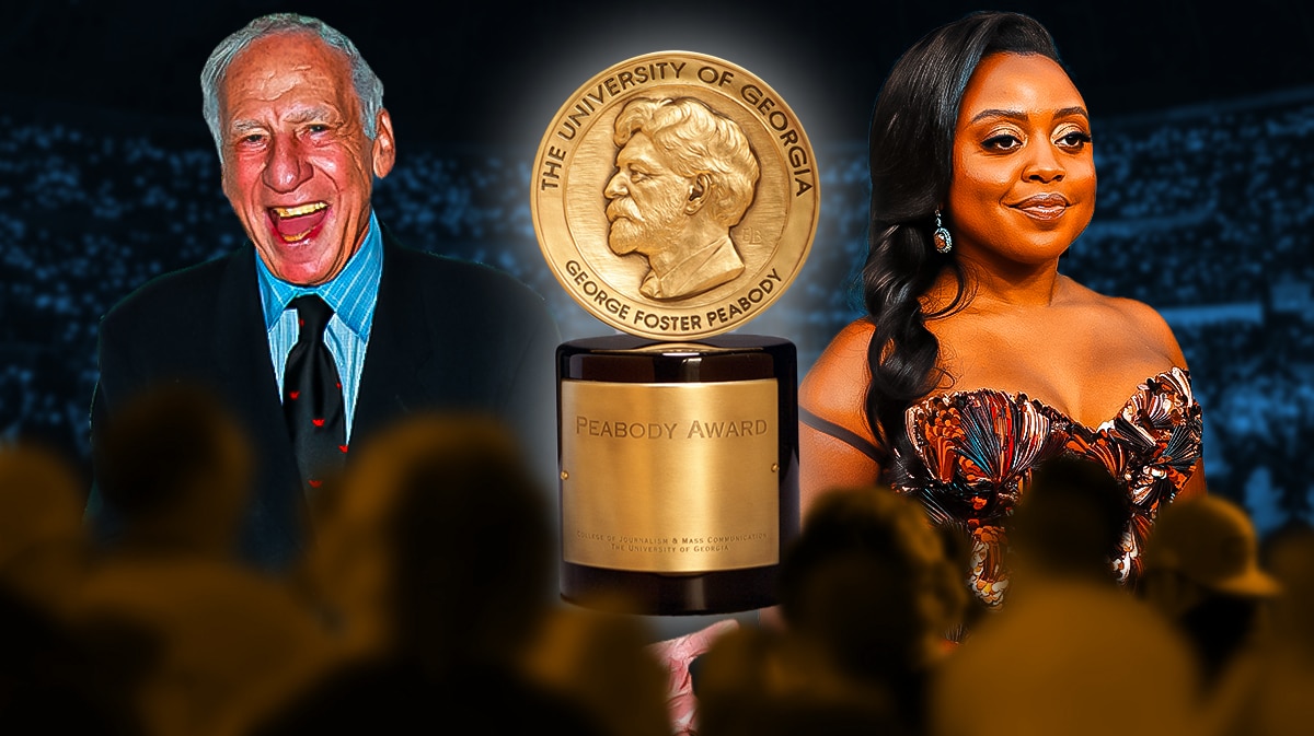 Mel Brooks, Peabody Award trophy, Quinta Brunson