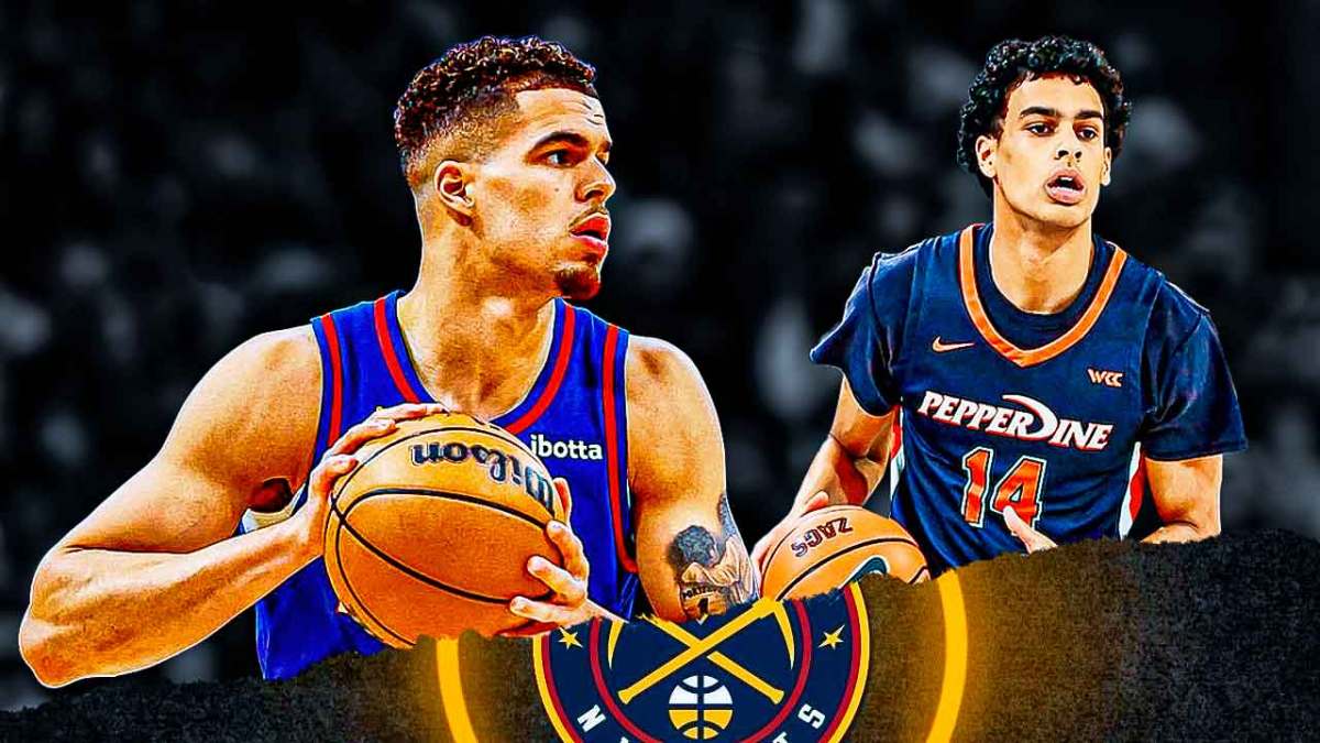 Michael Porter Jr looking at his brother Jevon Porter