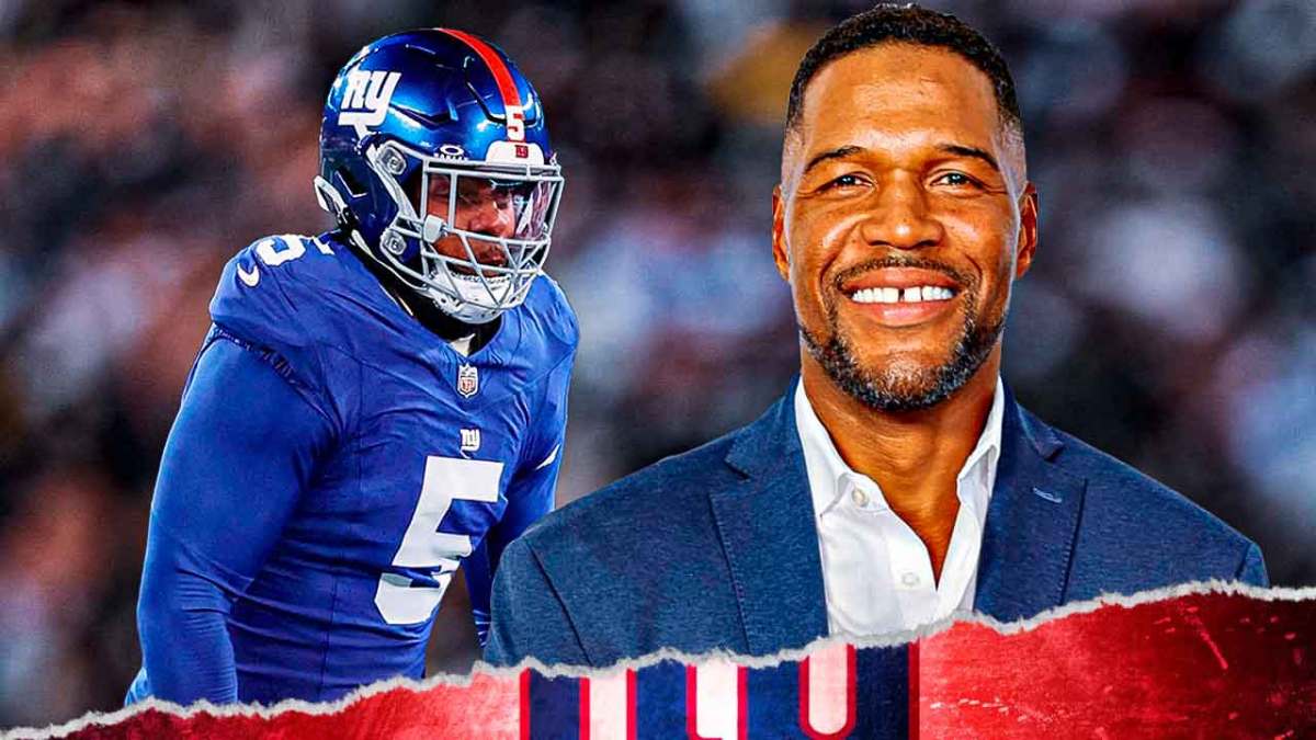 Michael Strahan spoke out on Kayvon Thibodeaux's goals for the season.
