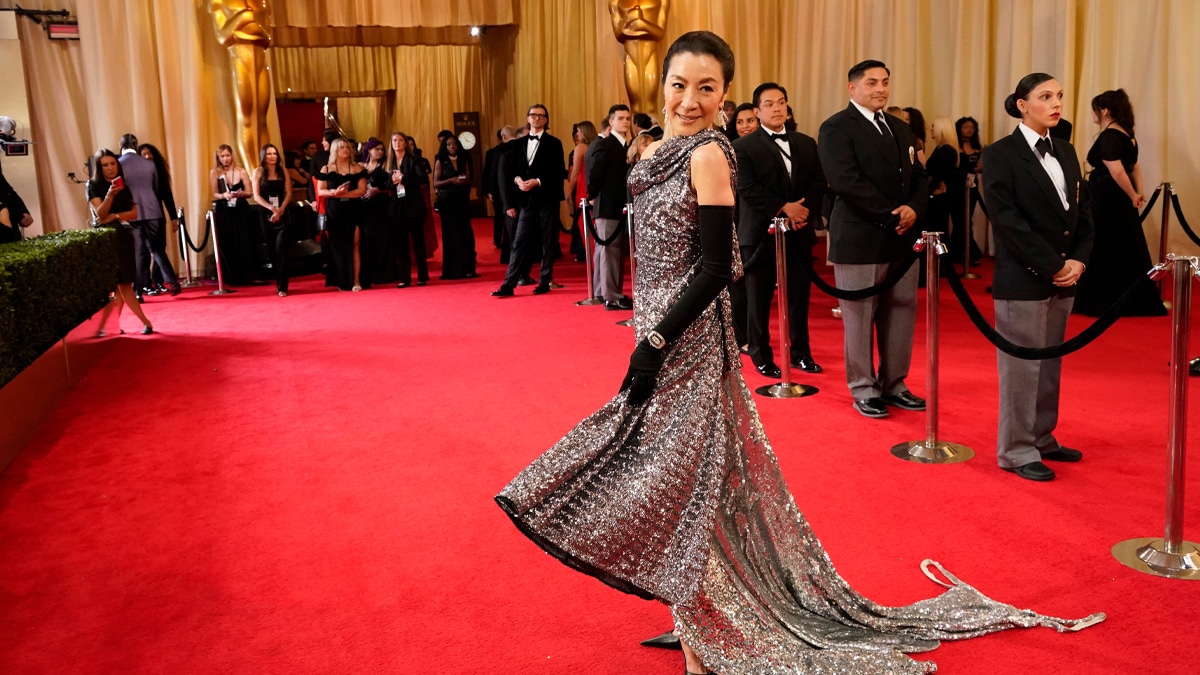 Michelle Yeoh at the Oscars in 2024.