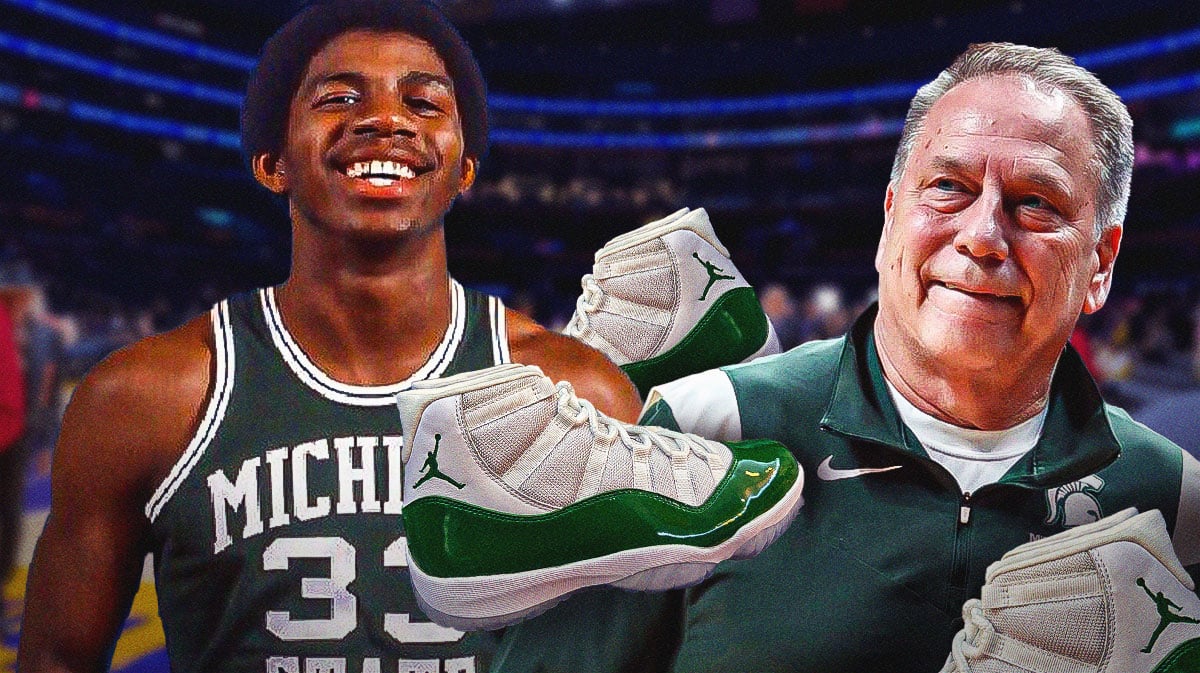 Michigan State Air Jordan 11 PE