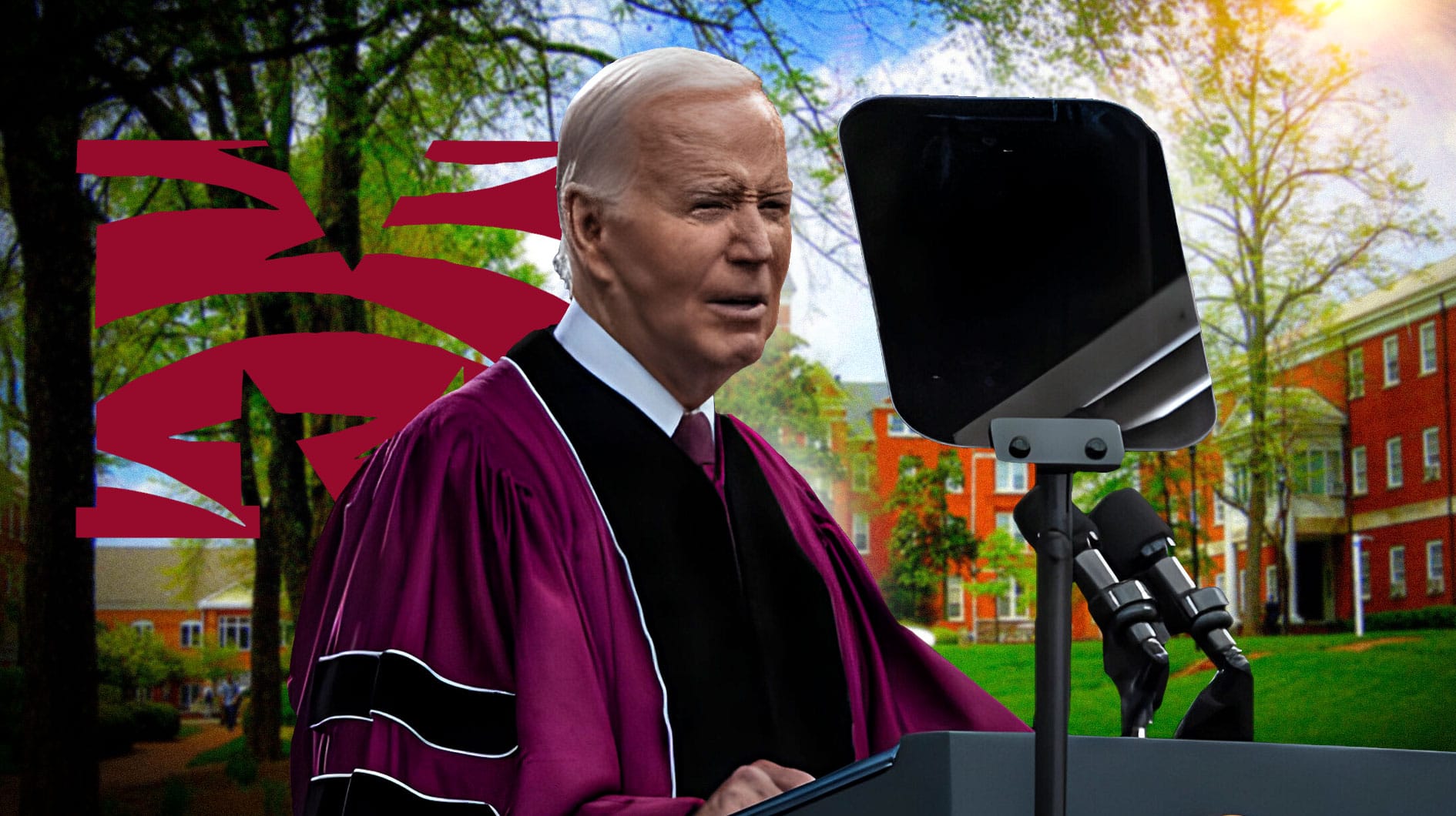 Following President Biden's commencement address on Sunday morning, Morehouse College has released a statement.