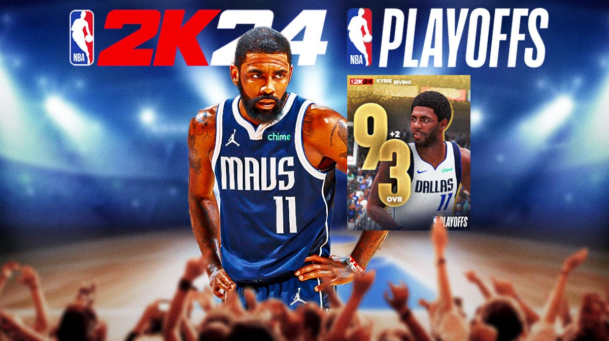 Kyrie Irving elevates to a 93 overall in NBA 2K24 May player ratings amidst playoff run 