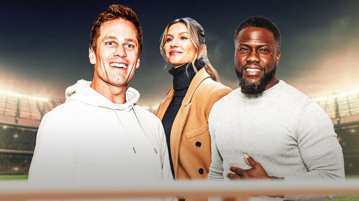 Kevin Hart, Tom Brady, Gisele Bundchen
