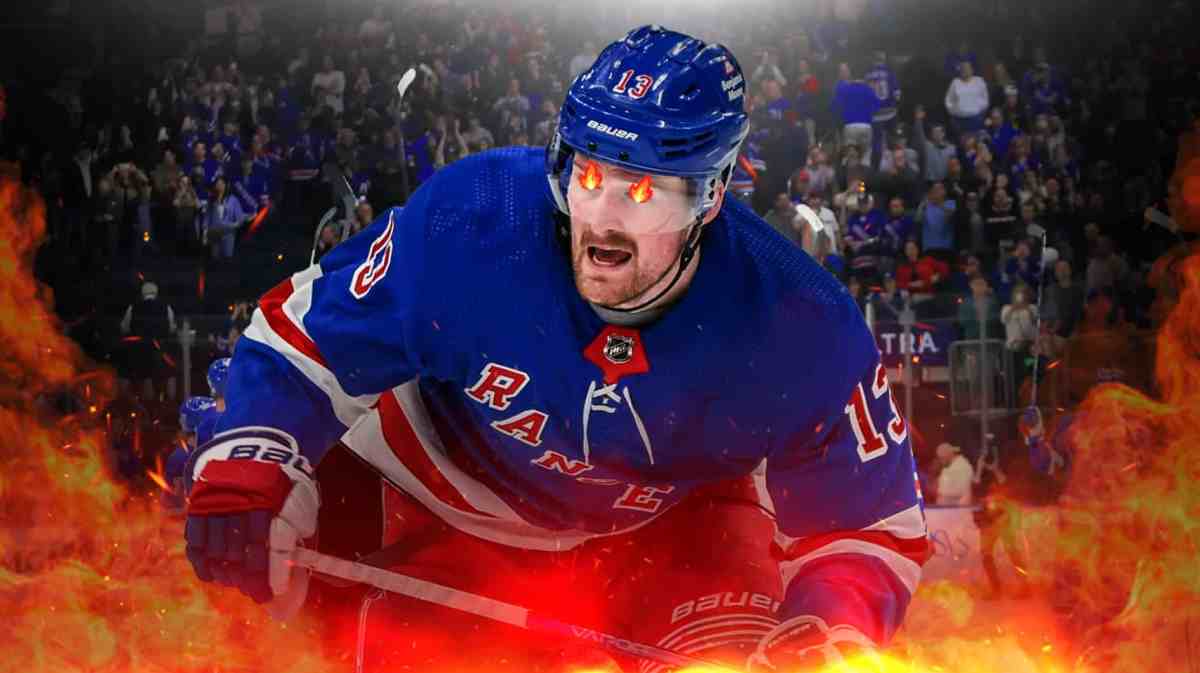 Rangers star Alexis Lafreniere getting praised by Peter Laviolette in the Stanley Cup Playoffs.