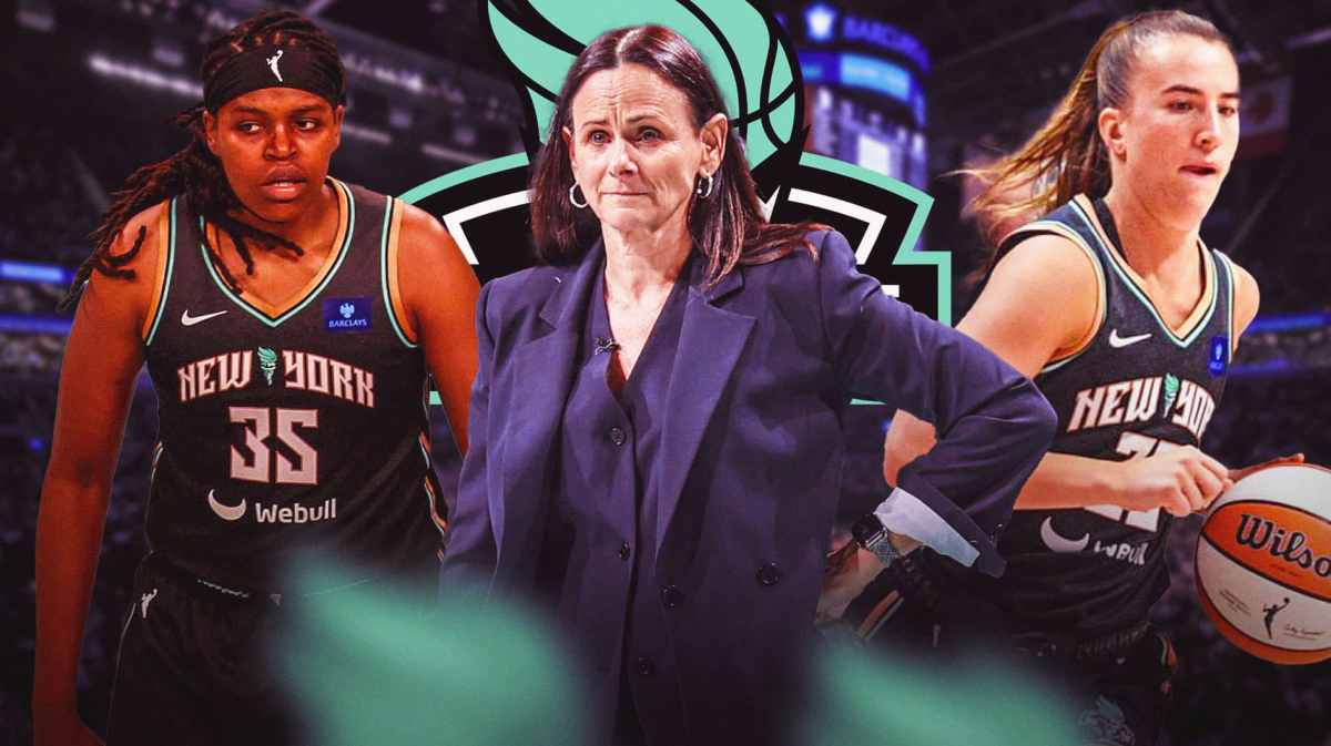 Liberty Sandy Brondello, Sabrina Ionescu and Jonquel Jones