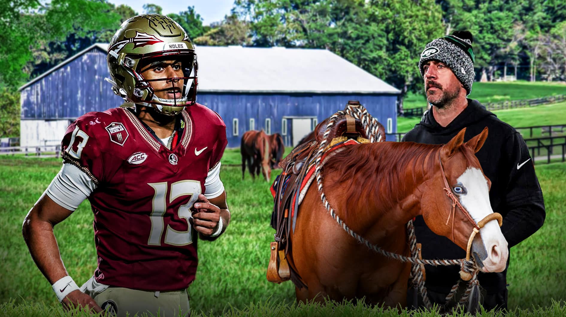 Aaron Rodgers handing Jordan Travis the reins