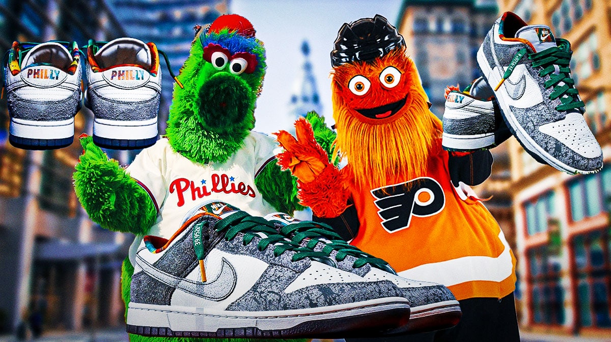 Nike Dunk Low "Philly" release