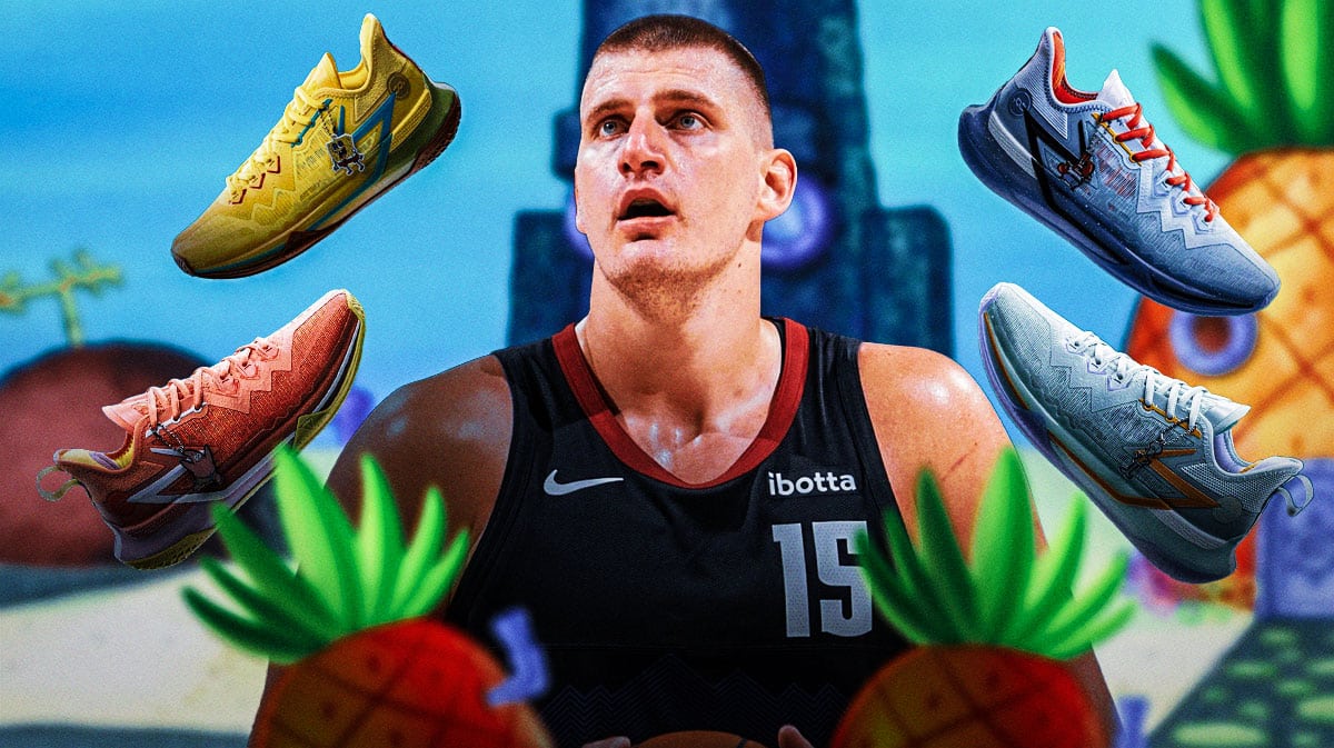 Nikola Jokic 361 Spongebob sneakers