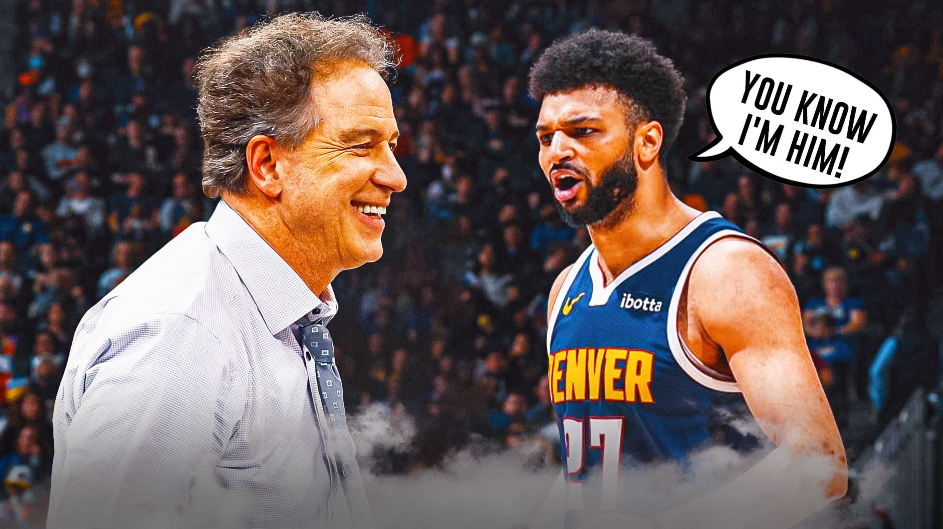 Nuggets' Jamal Murray shares instant classic moment with Kevin Harlan ...