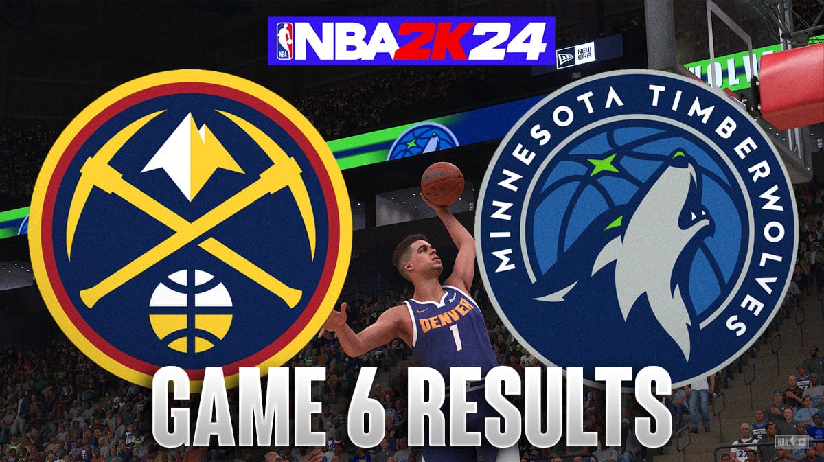 Результаты шестой игры «Наггетс» — «Тимбервулвз» по данным NBA 2K24