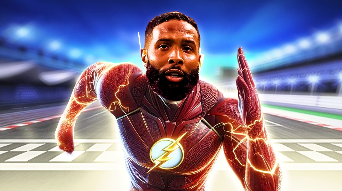 Odell Beckham running fast
