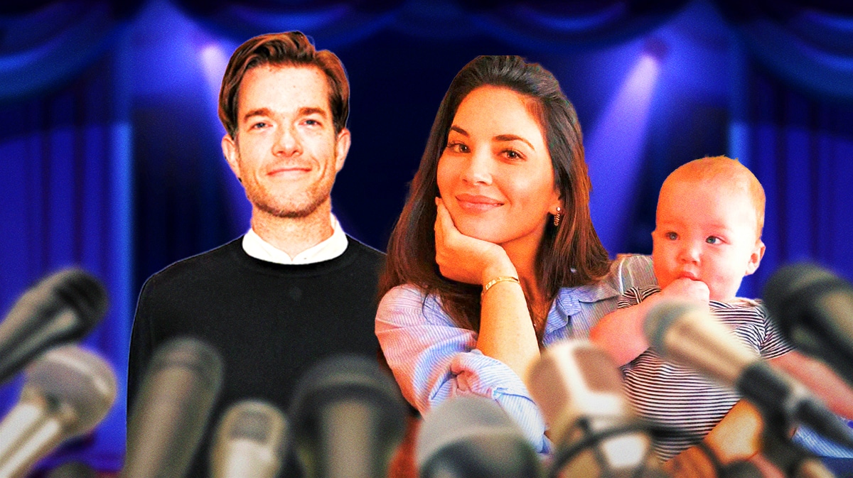 Olivia Munn, John Mulaney, and their baby