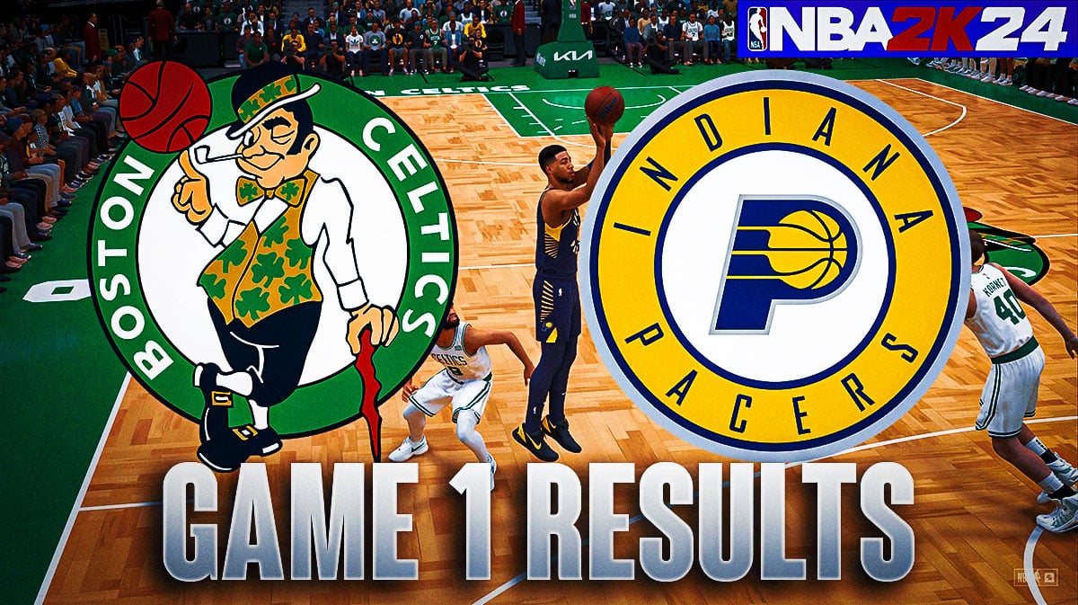 Результаты первой игры «Пэйсерс» — «Селтикс» по данным NBA 2K24